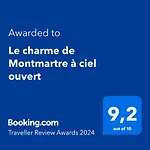 Le Charme De Montmartre à Ciel Ouvert Appartamento