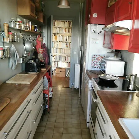 Апартаменты Le Charme De Montmartre A Ciel Ouvert Париж